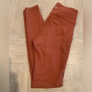 lululemon athletica Rust Leggings